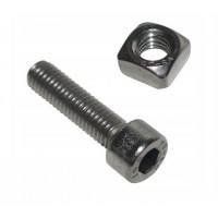 skrutka s maticou SOLAR do FVE profilu M8